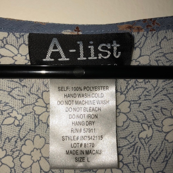 Vintage Wrapper mesh blouse - Picture 4 of 6